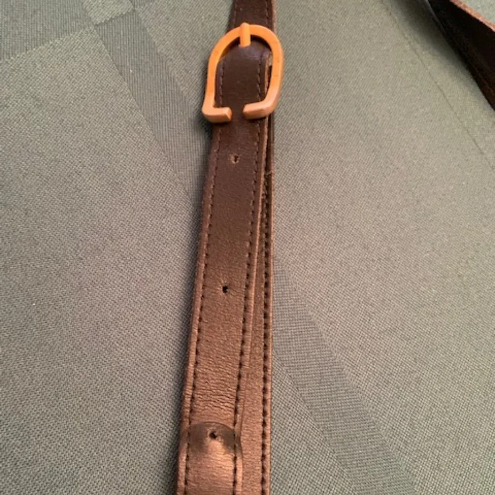 🎉HP🎉Vintage Leather Longchamp shoulder bag - Picture 6 of 16